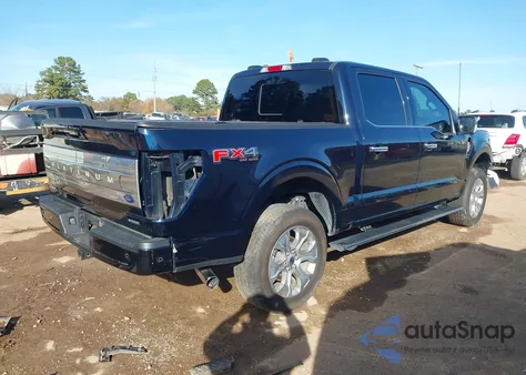 2023 Ford F-150 Platinum from USA, damaged, VIN 1FTFW1E89PFD16131